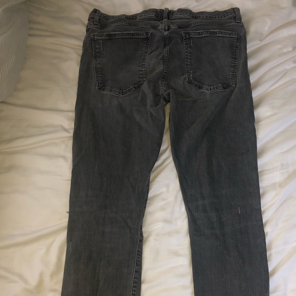 AGOLDE grey straight leg jeans - Picture 3 of 5